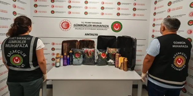 Antalya Havalimanı’nda Uyuşturucu Operasyonu